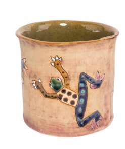 Übertopf bemalt Frosch - 2